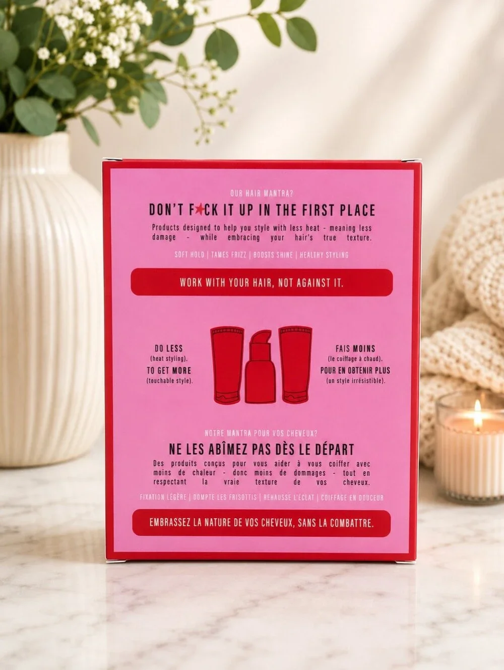 NEW Messy by Alli Webb + L’ange + dpHUE Haircare Bundle